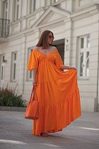 Платье Femzone 753 orange - делук