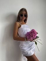 Платье Girl 485 white - делук