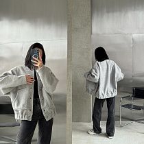 Куртка Sofi Cor 9028 grey - делук
