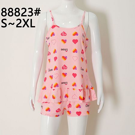 Пижама No Brand 88823 pink - делук