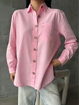 Рубашка New Season 2574 pink - делук