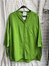 Рубашка New Season 2562 green - делук
