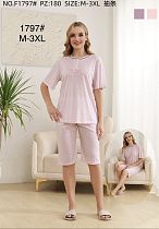 Пижама Brilliant 1797 pink - делук
