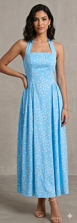 Сарафан Dream DM384 l.blue - делук