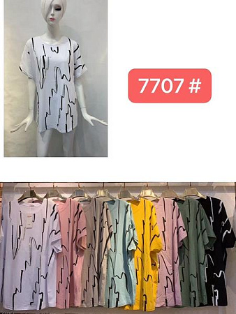 Футболка Style Nadezhda 7707 mix - делук