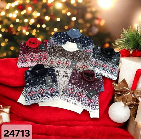 Свитер Moranny 24713 navy - делук