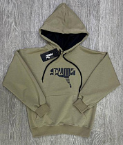 Худи Mirwear Kids P257-3 khaki - делук