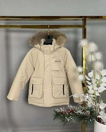 Куртка Delfinka 785 beige - делук