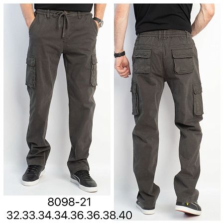 Джинсы God Baron 8098-21 khaki - делук
