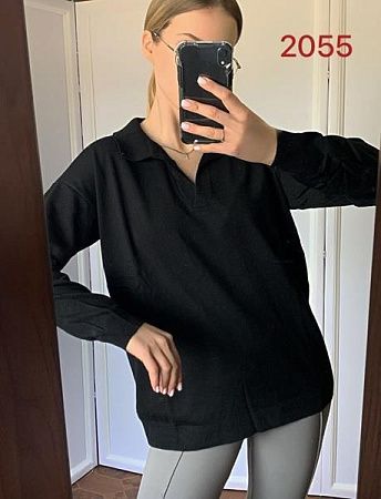 Свитер Fsn 2055 black - делук