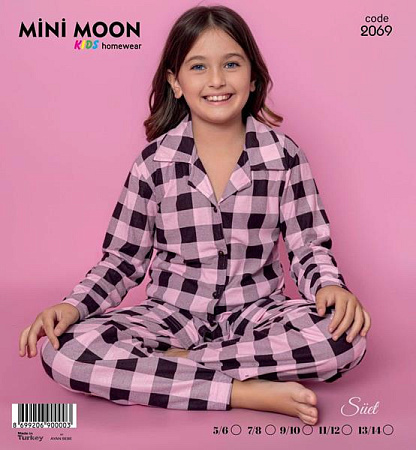 Пижама Disneyopt Kids 2069 l.pink - делук