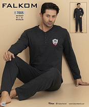 Пижама Trikotag 7005 d.grey - делук