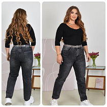 Джинсы Lady N 183 grey - делук