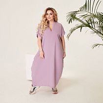 Платье No Brand 347-1 lilac - делук