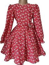 Платье Safi S46 red - делук