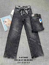 Джинсы Fangsida 6116 grey - делук