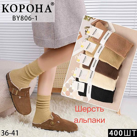 Носки Корона BY806-1 mix - делук