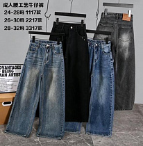 Джинсы Meloria 1117 black - делук
