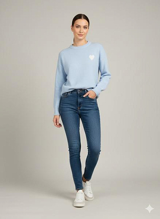 Свитер Little Secret 0717 l.blue - делук