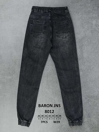 Джинсы God Baron 8012 black - делук
