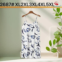 Ночнушка Estima 2687 white - делук