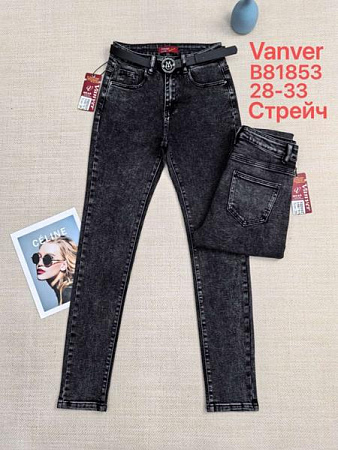Джинсы Jeans Club B81853 black - делук