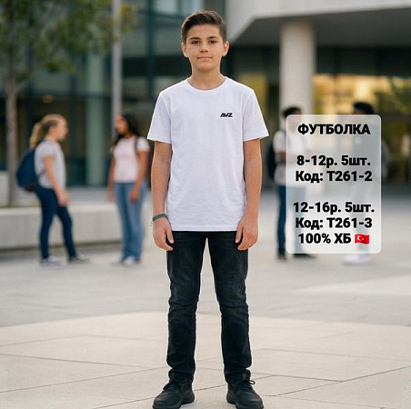 Футболка Ibambino T261-3 white - делук