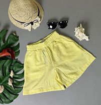 Шорты Delfinka 681 yellow - делук