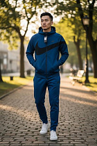 Костюм Спорт Hai H997 blue - делук