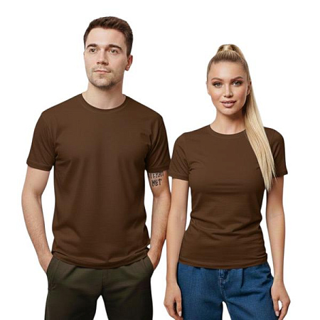Футболка Sport Style 89 brown (4ж+4м) - делук