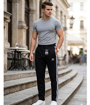 Штаны Спорт Style M.Clothes SM189 black - делук