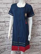 Халат Dicolor DC7 navy - делук