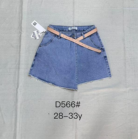 Юбка-Шорты Dknsel 566 l.blue - делук