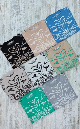 Свитер Julia 2320 l.blue - делук