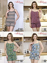 Пижама Samo A01-260 beige - делук