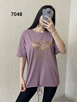Футболка Fsn 7048 purple - делук
