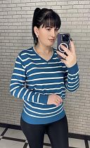 Свитер Levisha 24503 blue - делук