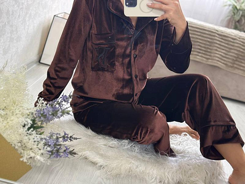 Пижама Adam&Eva 271 brown - делук