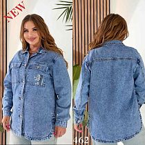 Рубашка Beki 462 blue - делук