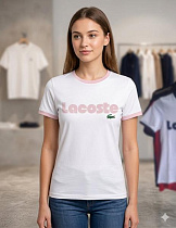 Футболка Newe 1015 white-pink - делук