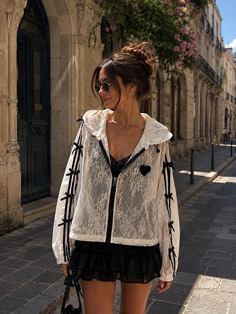 Ветровка New Season LV010 white - делук