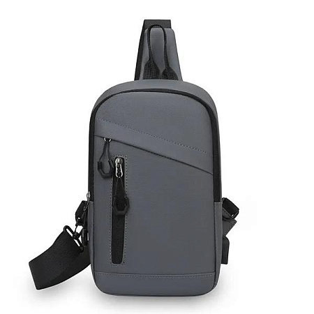 Бананка Fashion Bag 8607-1 grey - делук