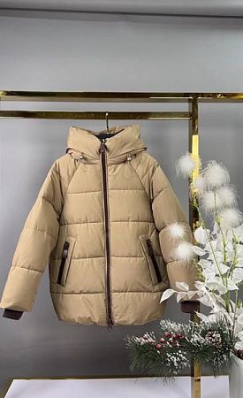 Куртка Delfinka YS92 beige - делук