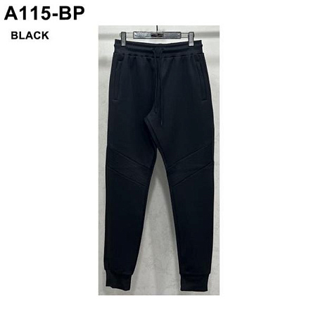 Штаны Спорт Ale-Ate A115BP black - делук