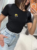 Боди Comod 1480 black - делук