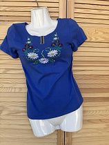Вышиванка Sport Style 022-1 blue - делук