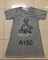 Ночнушка Punky A150 grey - делук