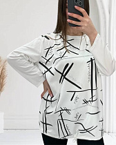 Свитер Elena&Vika 27077 white - делук