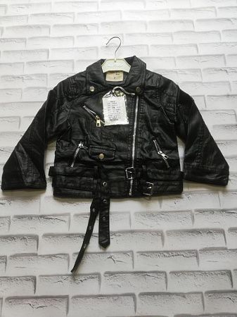 Куртка No Brand 1611 black - делук