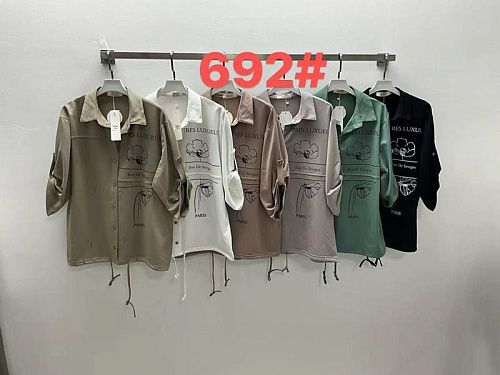 Рубашка Even&Efair 692 white - делук